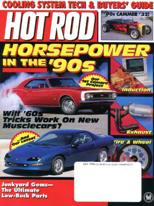 HOT ROD 1996 JULY - BONNEVILLE, 4.6L POWER TRICKS